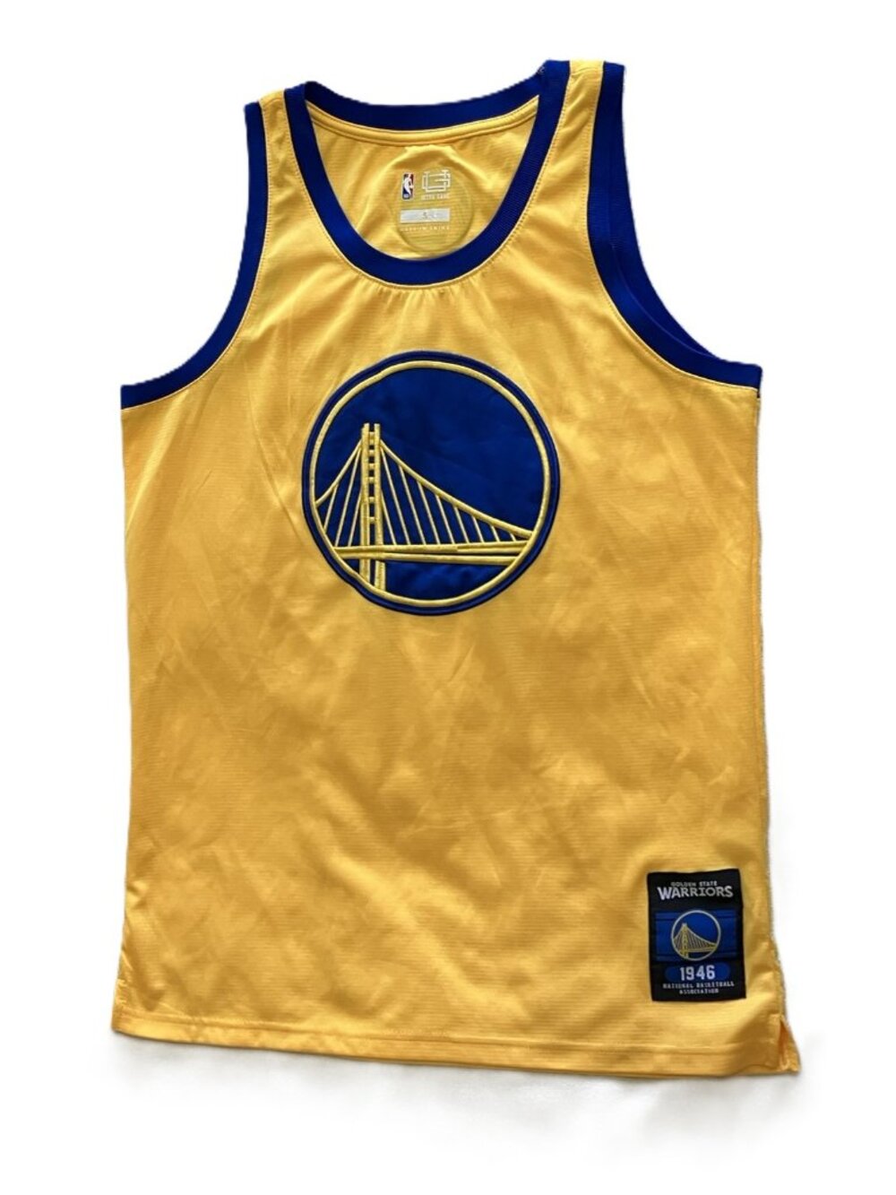 NBA Ultra Game Stephen Curry #30 Golden State Warriors Jersey Size Small Yellow